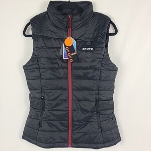 NWT Ororo Women's Classic 4 Zone Heated Vest Black Sz S #W/out Battery